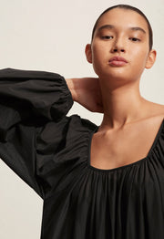 Decolette Dress - Black - Matteau